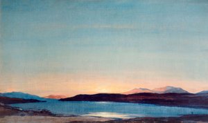 Tramonto, Loch Rannoch da David Young Cameron