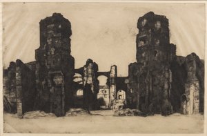 Terme di Caracalla, 1923
