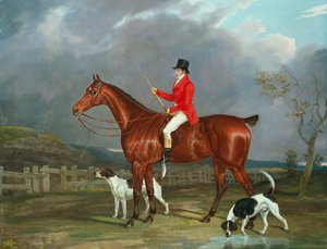 Un cacciatore e cani, 1824 da David of York Dalby