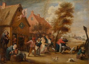 Fiera di campagna da David the Younger Teniers