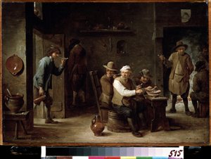 Nella taverna da David Teniers the Younger