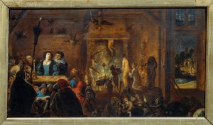 Scena di sabba da David Teniers the Younger
