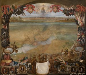 La Città di Valenciennes da David the Younger Teniers