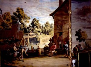 Il gioco delle bocce da David Teniers the Younger