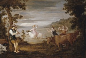 Il ratto di Europa, 1654-56 da David Teniers the Younger