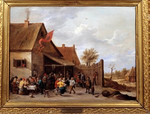 La fiera da David Teniers the Younger