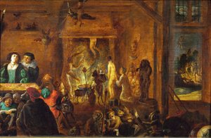 Il sabato delle streghe da David the Younger Teniers