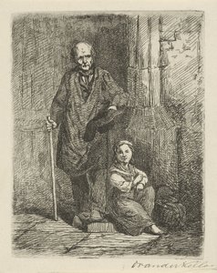 Mendicante da David van der Kellen