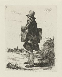 Ritratto di Hermanus Jan Hendrik Rijkelijkhuizen da David van der Kellen