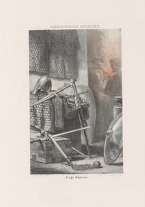 Armi carolingie (Antichità carolingie; Armi da guerra) da David van der Kellen