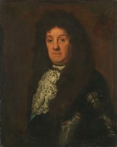 Ritratto di Cornelis Tromp (1629-91), vice-ammiraglio di Olanda e Frisia Occidentale da David van der Plas