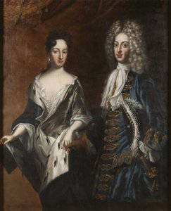 Federico IV, duca di Holstein-Gottorp e duchessa Hedvig Sophia da David von Krafft