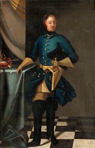 Ritratto del re Carlo XII di Svezia da David von Krafft