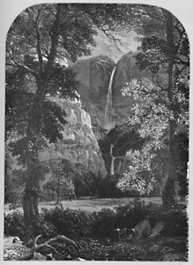 Le cascate di Yosemite, 1883 da Davis