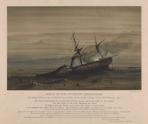 Naufragio della nave a vapore H.M. 