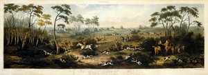 Caccia alla volpe, tavola 1, incisa da Thomas Sutherland (1785-1838) 1817