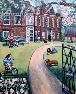 Milgate Park, 2020 (acrilico su tela) da Deborah Eve Alastra