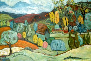 Villaggio Autunno, 2019 da Deborah Eve Alastra
