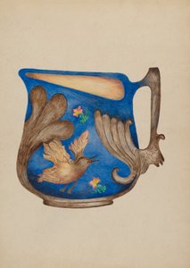 Brocca di Maiolica da Della Button