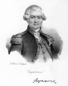 Conte de La Perouse, navigatore, astronomo ed esploratore francese del XVIII secolo, c1830 da Delpech