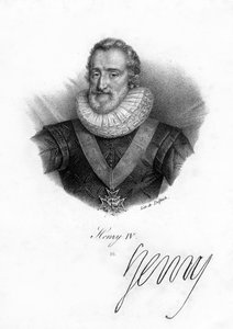 Enrico IV di Francia, 1553-1610 da Delpech