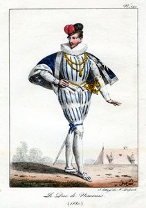 Jacques de Savoie, II duca di Nemours, 1580, c1795-1825 da Delpech