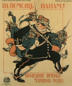 In aiuto delle padelle. Le ultime riserve del Maresciallo Foch Poster, 1920