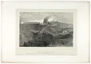 Partenza della Terza Colonna, chiamata il Supporto, da Souvenirs d’Italie: Expédition de Rome