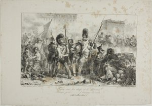 Fuoco sui leader e sulla cavalleria... da Denis Auguste Marie Raffet