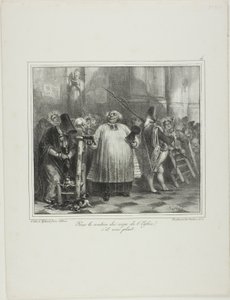 Per il sostegno del personale della Chiesa, per favore... da Denis Auguste Marie Raffet