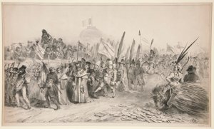 Grande rivista passata dalla caricatura da Denis Auguste Marie Raffet