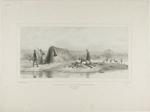 Posto di guardia per le colonie militari ungheresi, riva sinistra del Danubio, 7 luglio 1837