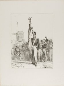 Fanteria leggera, portabandiera