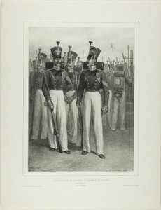 Sottufficiali e soldati del Reggimento Volhynie (Guardia Imperiale), Campo di Vosnessensk