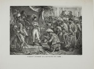 Concessa la grazia ai ribelli del Cairo da Denis Auguste Marie Raffet