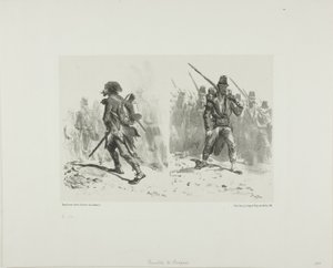 Foglio di schizzi da Denis Auguste Marie Raffet