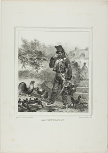 Tentazione da Denis Auguste Marie Raffet