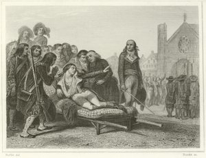 La morte di Bonchamp da Denis Auguste Marie Raffet