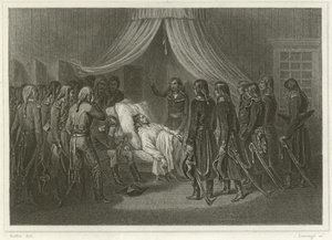 La Morte del Generale Hoche da Denis Auguste Marie Raffet