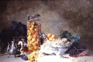 Natura morta di albicocche e altra frutta da Denis Pierre Bergeret