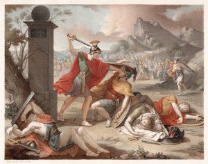 Denis-Sébastien Leroy - La battaglia degli Orazi e dei Curati - 1798