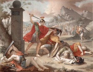 Denis-Sébastien Leroy - La battaglia degli Orazi e dei Curati - 1798 CROP