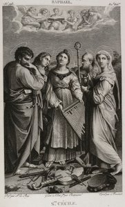 Denis-Sébastien Leroy, Chataigner e Bovinet - Santa Cecilia, dopo Raffaello - 1802-1815