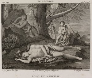 Denis-Sébastien Leroy, Chataigner e Dambrun - Eco e Narciso, dopo Nicolas Poussin - 1802-1815