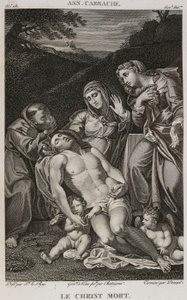 Denis-Sébastien Leroy, Chataigner e Dennel - Cristo morto, dopo Annibale Carracci - 1802-1815