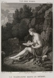Denis-Sébastien Leroy, Chataigner e Niquet - La Maddalena nel deserto, dopo Adriaen van der Werff - 1802-1815