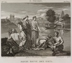 Denis-Sébastien Leroy, Chataigner e Niquet - Mosè salvato dalle acque, dopo Nicolas Poussin - 1802-1815