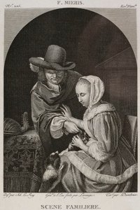 Denis-Sébastien Leroy, Lerouge e Dambrun - Scena familiare, dopo Frans van Mieris il Vecchio - 1802-1815