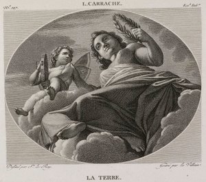 Denis-Sébastien Leroy et Le Villain - La terra, dopo Ludovico Carracci - 1802-1815