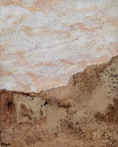 Astratto dal deserto terroso da Denise Quah